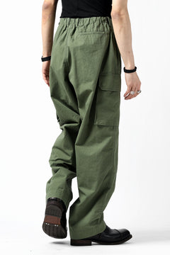 画像をギャラリービューアに読み込む, COLINA BDU TROUSERS / NEPPED ORGANIC WEATHER (SAGE GREEN)