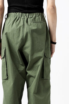 画像をギャラリービューアに読み込む, COLINA BDU TROUSERS / NEPPED ORGANIC WEATHER (SAGE GREEN)