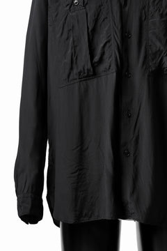 画像をギャラリービューアに読み込む, KLASICA exclusive SH-035 POCKET SHIRT / FUJI ETTE (BLACK)