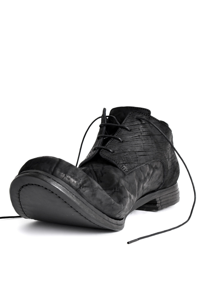 画像をギャラリービューアに読み込む, prtl x 4R4s exclusive Derby Shoes / CordovanSplit "No3-1M" (BLACK)
