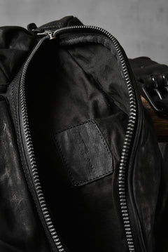 Load image into Gallery viewer, ISAMU KATAYAMA BACKLASH "DoubleShoulder" MIL-BAG (BLACK)