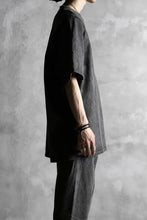 Load image into Gallery viewer, KLASICA RELAX SIZED SQUARE TEE / GARMENT PIGMENT DYED (PIGMENT GREY)
