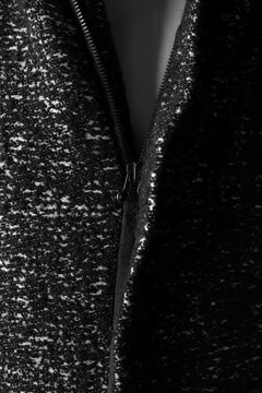 画像をギャラリービューアに読み込む, PAL OFFNER PADDED HOODNECK COAT (TWEEDY MELANGE)