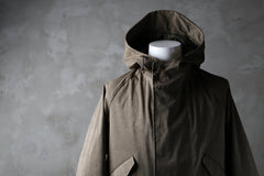 画像をギャラリービューアに読み込む, COLINA M-1948 HOOD PARKA COAT / HIGH DENSITY MILICLOTH (OLIVE)