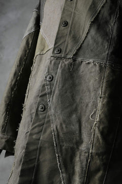 画像をギャラリービューアに読み込む, BACKLASH x LOOM exclusive RECONSTRUCTIVE COAT / VINTAGE MILITARY CANVAS