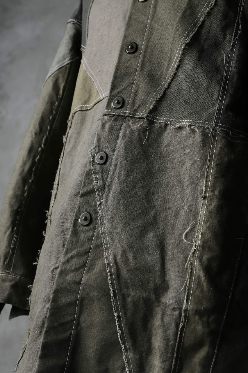 画像をギャラリービューアに読み込む, BACKLASH x LOOM exclusive RECONSTRUCTIVE COAT / VINTAGE MILITARY CANVAS