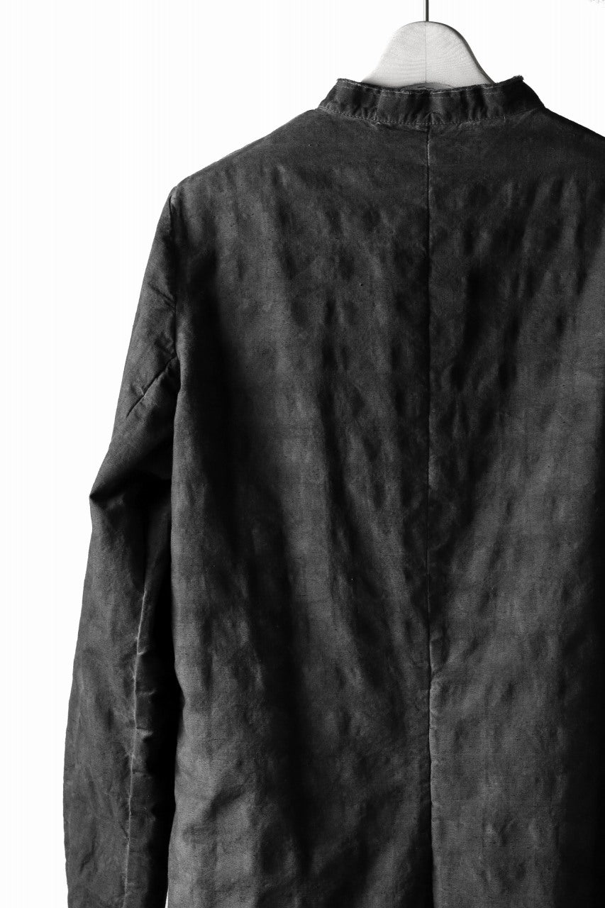 un-namable exclusive Dyed Juke Shirt (BLACK DYED CHECK)
