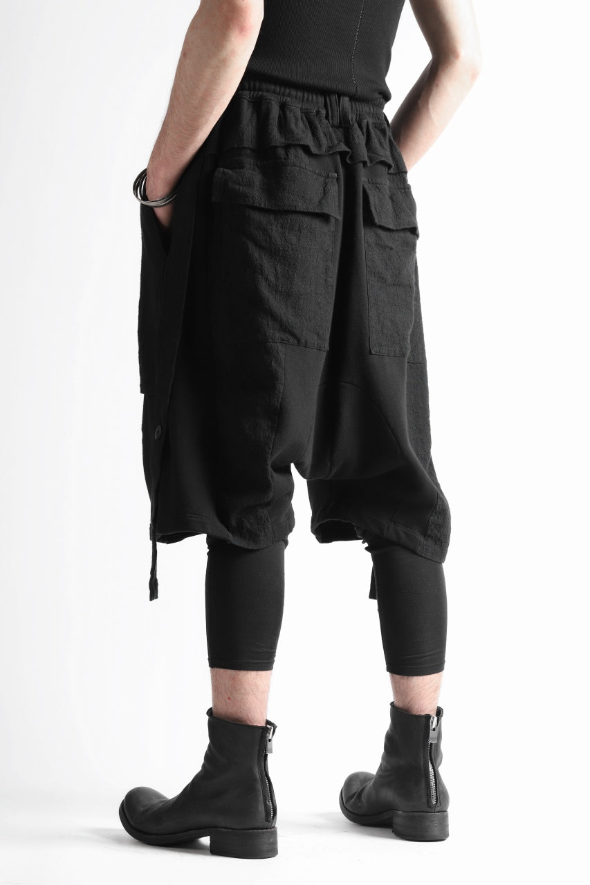 画像をギャラリービューアに読み込む, A.F ARTEFACT SWITCHING SHORTS / COMBI FABRICS (BLACK)