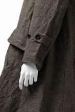 画像をギャラリービューアに読み込む, YUTA MATSUOKA double-breasted long coat / primitive wool (brown)