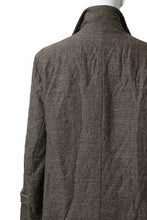 画像をギャラリービューアに読み込む, YUTA MATSUOKA double-breasted long coat / primitive wool (brown)