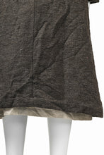 画像をギャラリービューアに読み込む, YUTA MATSUOKA double-breasted long coat / primitive wool (brown)