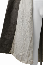 画像をギャラリービューアに読み込む, YUTA MATSUOKA double-breasted long coat / primitive wool (brown)