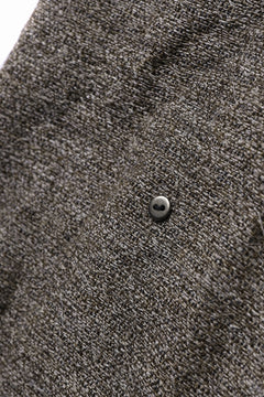 画像をギャラリービューアに読み込む, YUTA MATSUOKA double-breasted long coat / primitive wool (brown)