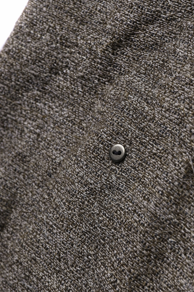 画像をギャラリービューアに読み込む, YUTA MATSUOKA double-breasted long coat / primitive wool (brown)