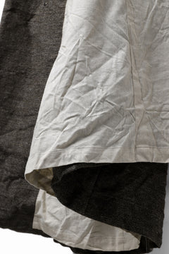 画像をギャラリービューアに読み込む, YUTA MATSUOKA double-breasted long coat / primitive wool (brown)