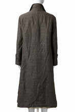 画像をギャラリービューアに読み込む, YUTA MATSUOKA double-breasted long coat / primitive wool (brown)
