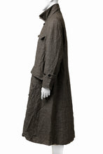 画像をギャラリービューアに読み込む, YUTA MATSUOKA double-breasted long coat / primitive wool (brown)