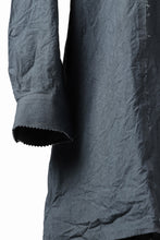 画像をギャラリービューアに読み込む, YUTA MATSUOKA semi long shirts / triple wash typewriter (light blue)