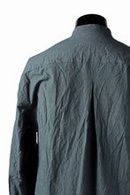画像をギャラリービューアに読み込む, YUTA MATSUOKA semi long shirts / triple wash typewriter (light blue)