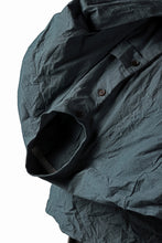 画像をギャラリービューアに読み込む, YUTA MATSUOKA semi long shirts / triple wash typewriter (light blue)