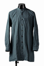画像をギャラリービューアに読み込む, YUTA MATSUOKA semi long shirts / triple wash typewriter (light blue)
