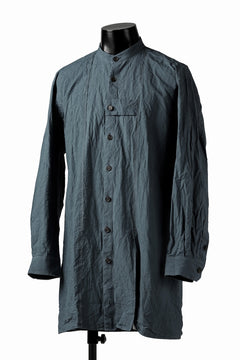 画像をギャラリービューアに読み込む, YUTA MATSUOKA semi long shirts / triple wash typewriter (light blue)