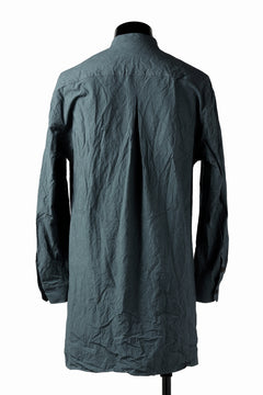 画像をギャラリービューアに読み込む, YUTA MATSUOKA semi long shirts / triple wash typewriter (light blue)