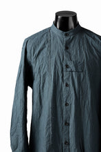 画像をギャラリービューアに読み込む, YUTA MATSUOKA semi long shirts / triple wash typewriter (light blue)