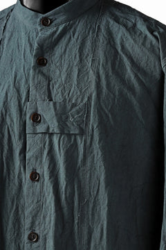 画像をギャラリービューアに読み込む, YUTA MATSUOKA semi long shirts / triple wash typewriter (light blue)