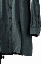 画像をギャラリービューアに読み込む, YUTA MATSUOKA semi long shirts / triple wash typewriter (light blue)