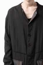 画像をギャラリービューアに読み込む, SOSNOVSKA CRAWLED OUT LINING BLAZER (BLACK)