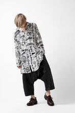 画像をギャラリービューアに読み込む, PAL OFFNER HANG LOOSE TROUSERS / LAMB LEATHER (BLACK)