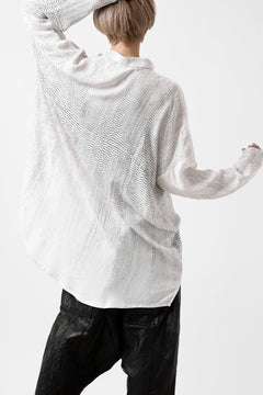 Load image into Gallery viewer, PAL OFFNER OVER SIZED SHIRT / VISCOSE (DOTS PRINT)
