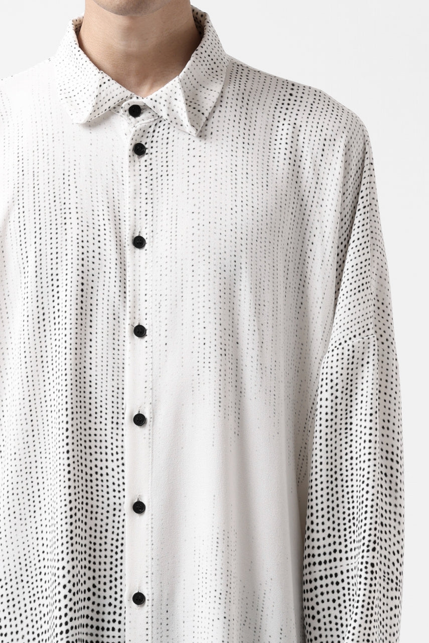 Load image into Gallery viewer, PAL OFFNER OVER SIZED SHIRT / VISCOSE (DOTS PRINT)