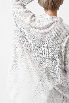 Load image into Gallery viewer, PAL OFFNER OVER SIZED SHIRT / VISCOSE (DOTS PRINT)