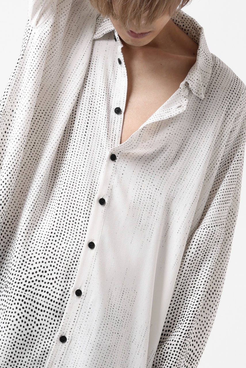 Load image into Gallery viewer, PAL OFFNER OVER SIZED SHIRT / VISCOSE (DOTS PRINT)
