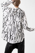 画像をギャラリービューアに読み込む, PAL OFFNER OVER SIZED SHIRT / VISCOSE (MATCHES PRINT)