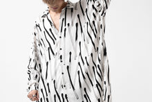 画像をギャラリービューアに読み込む, PAL OFFNER OVER SIZED SHIRT / VISCOSE (MATCHES PRINT)