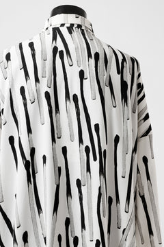 画像をギャラリービューアに読み込む, PAL OFFNER OVER SIZED SHIRT / VISCOSE (MATCHES PRINT)