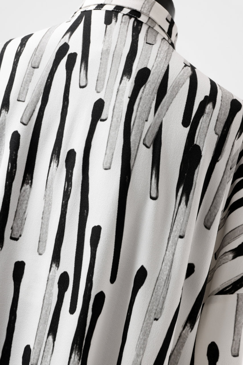 画像をギャラリービューアに読み込む, PAL OFFNER OVER SIZED SHIRT / VISCOSE (MATCHES PRINT)