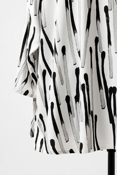 画像をギャラリービューアに読み込む, PAL OFFNER OVER SIZED SHIRT / VISCOSE (MATCHES PRINT)