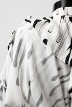 画像をギャラリービューアに読み込む, PAL OFFNER OVER SIZED SHIRT / VISCOSE (MATCHES PRINT)