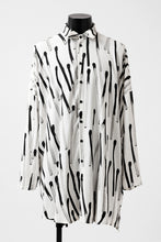 画像をギャラリービューアに読み込む, PAL OFFNER OVER SIZED SHIRT / VISCOSE (MATCHES PRINT)