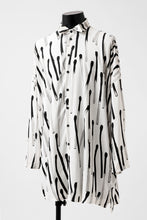 画像をギャラリービューアに読み込む, PAL OFFNER OVER SIZED SHIRT / VISCOSE (MATCHES PRINT)