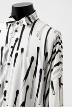 画像をギャラリービューアに読み込む, PAL OFFNER OVER SIZED SHIRT / VISCOSE (MATCHES PRINT)