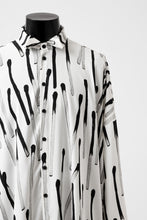 画像をギャラリービューアに読み込む, PAL OFFNER OVER SIZED SHIRT / VISCOSE (MATCHES PRINT)