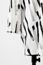 画像をギャラリービューアに読み込む, PAL OFFNER OVER SIZED SHIRT / VISCOSE (MATCHES PRINT)