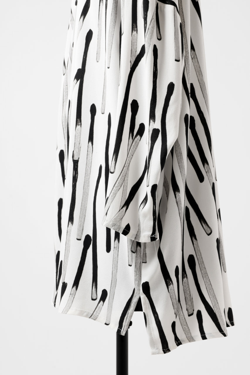 画像をギャラリービューアに読み込む, PAL OFFNER OVER SIZED SHIRT / VISCOSE (MATCHES PRINT)