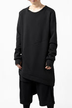 Load image into Gallery viewer, FIRST AID TO THE INJURED PRAGN SWEAT LONG TOPS / BRUSHED BACK TERRY (BLACK)