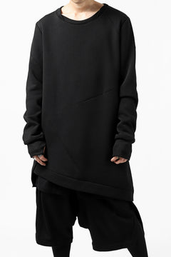 Load image into Gallery viewer, FIRST AID TO THE INJURED PRAGN SWEAT LONG TOPS / BRUSHED BACK TERRY (BLACK)